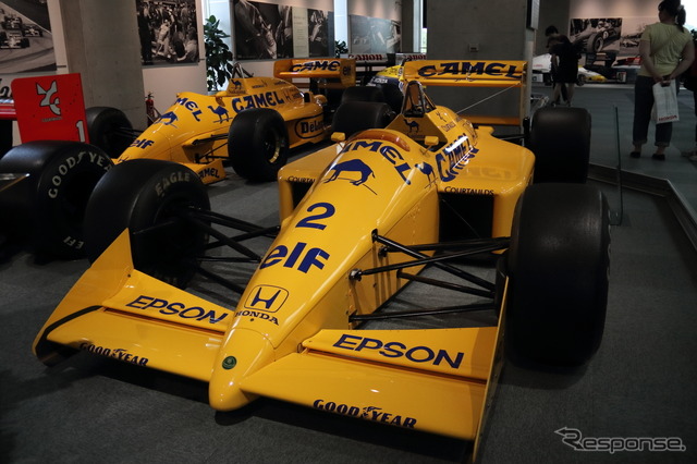 ホンダコレクションホールに歴代のホンダエンジン搭載F1マシンが集結