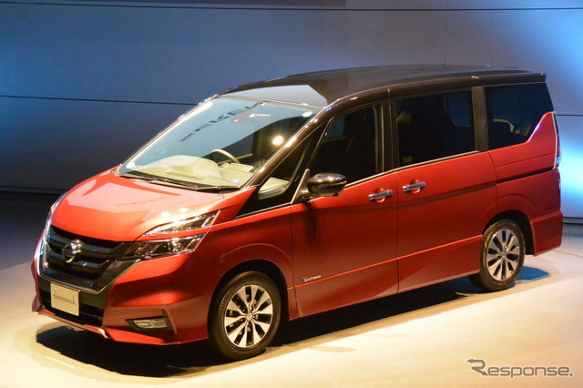 日産自動車 新型セレナ 発表会