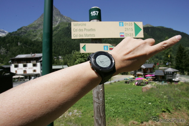 フランスアルプスには登山ルートが随所にある。ツール・ド・フランス取材でなければ行ってみたいところだ