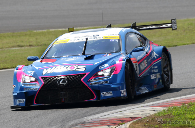 LEXUS TEAM LEMANS WAKO'Sが走らせる「#6 WAKO'S 4CR RC F」。