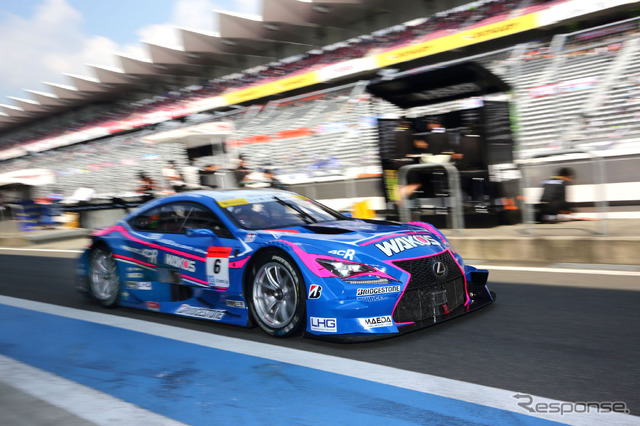 LEXUS TEAM LEMANS WAKO'Sが走らせる「#6 WAKO'S 4CR RC F」。