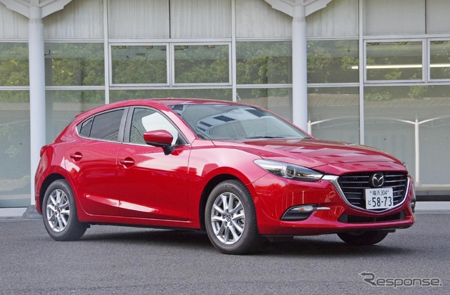 マツダ アクセラ 改良新型(写真はSKYACTIV-D 1.5)