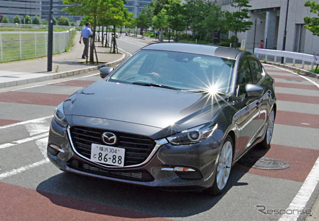 マツダ アクセラ 改良新型(写真はSKYACTIV-D 2.2)