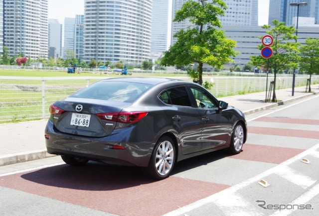 マツダ アクセラ 改良新型(写真はSKYACTIV-D 2.2)