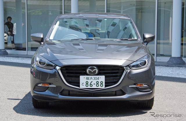 マツダ アクセラ 改良新型(写真はSKYACTIV-D 2.2)