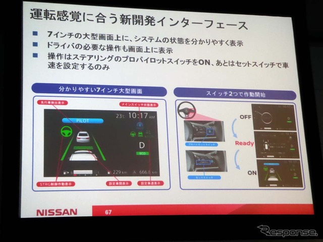 プロパイロットのインターフェイス解説