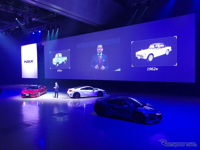 ホンダ NSX 新型発表(東京ビッグサイト)