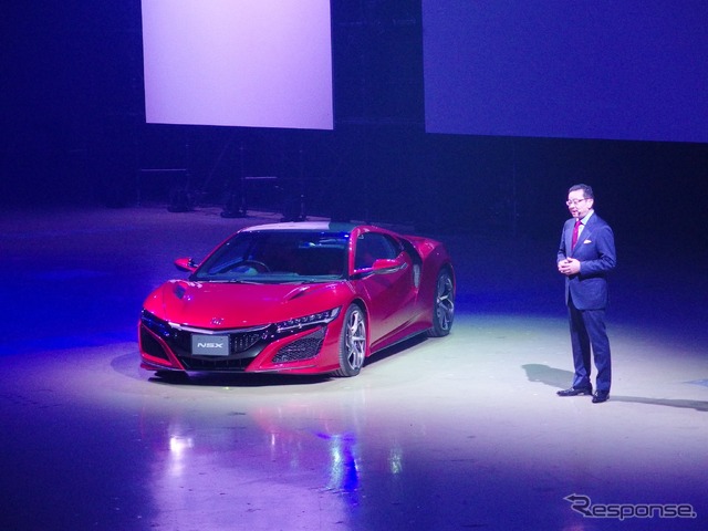 ホンダ NSX 新型発表（東京ビッグサイト）