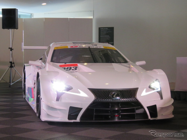 2017年のGT500クラス参戦車『LEXUS LC500』