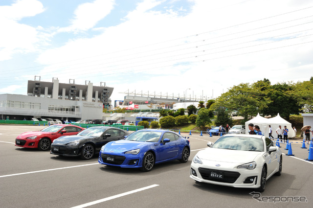 BRZ ちょい乗り体験会の様子