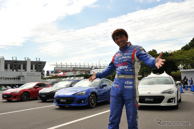 BRZ ちょい乗り体験会の様子