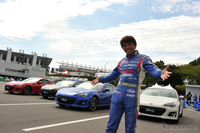 BRZ ちょい乗り体験会の様子
