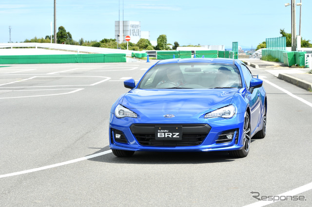 BRZ ちょい乗り体験会の様子