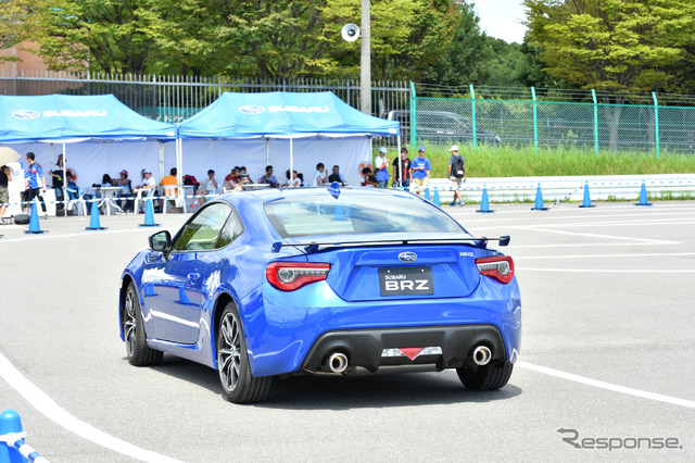 BRZ ちょい乗り体験会の様子