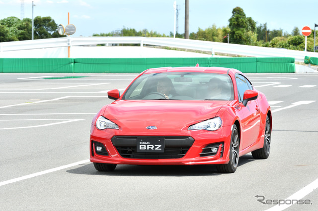 BRZ ちょい乗り体験会の様子