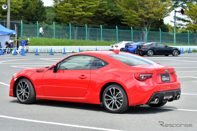 BRZ ちょい乗り体験会の様子