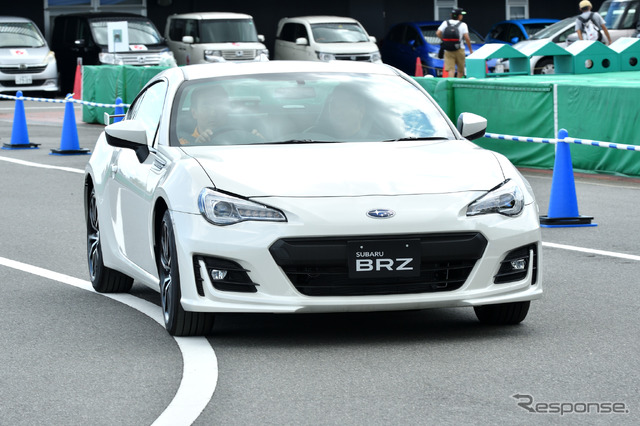 BRZ ちょい乗り体験会の様子
