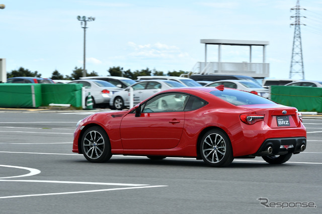 BRZ ちょい乗り体験会の様子