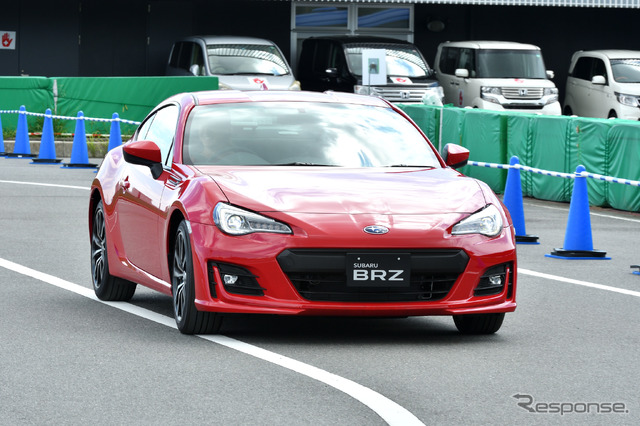 BRZ ちょい乗り体験会の様子