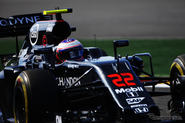 ベルギーGP予選、バトン(マクラーレン)