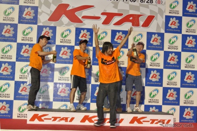 「2016もてぎKART耐久フェスティバル“K-TAI”」最多周回数賞「#38 Team KRS-DAI & MKS」