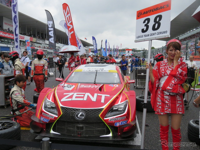 優勝する#38 RC F。