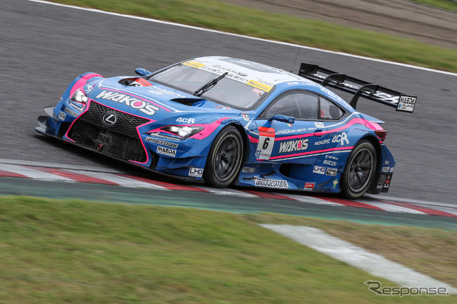 決勝4位の#6 RC F。
