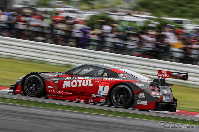 決勝6位の#1 GT-R。