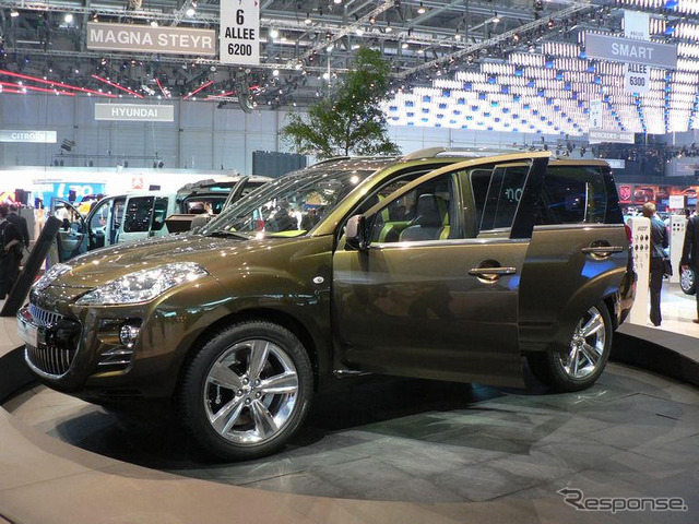 【ジュネーブモーターショー07】プジョー初のSUV…4007