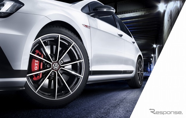 VW ゴルフ GTI クラブスポーツ ストリート エディション 専用18インチアルミホイール/大径ベンチレーテッドディスク ブレーキ(フロント/リヤ)/レッドブレーキキャリパー
