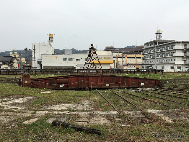 三次駅にあった転車台