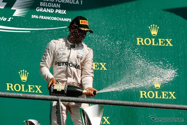 F1ベルギーGP、ロズベルグ(メルセデス)