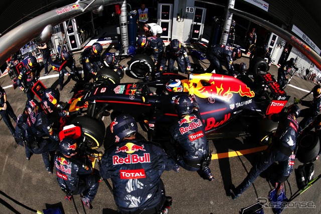 F1ベルギーGP、リチャルド(レッドブル)