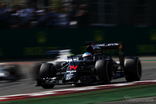 F1ベルギーGP、アロンソ(マクラーレン)
