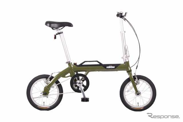 セダンのトランクに積める折りたたみ自転車、あさひが発売 1枚目の写真