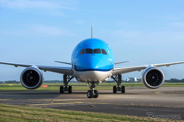KLMオランダ航空のボーイング787