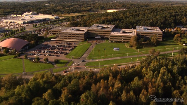 スウェーデンのボルボカーズ本社