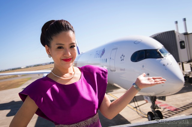 エアバス、タイ国際航空A350XWB初号機を納入