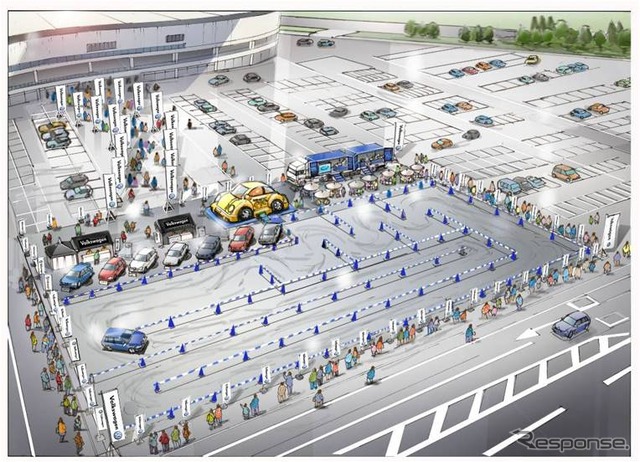 移動式ショールーム” 「Volkswagen Experience Park」イメージ