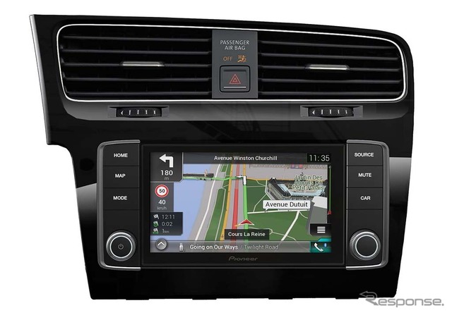VW向け車種専用ナビ NAVGATE EVO(ゴルフ用)