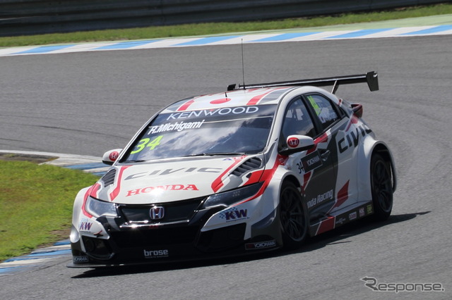 WTCC日本ラウンドにスポット参戦している道上龍