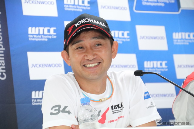 WTCC日本ラウンドにスポット参戦している道上龍