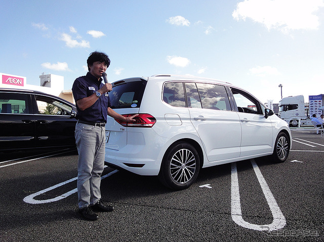 体験試乗キャンペーン「Try! Try! Try! Volkswagen」（宮城・イオンモール名取、9月3日のようす）