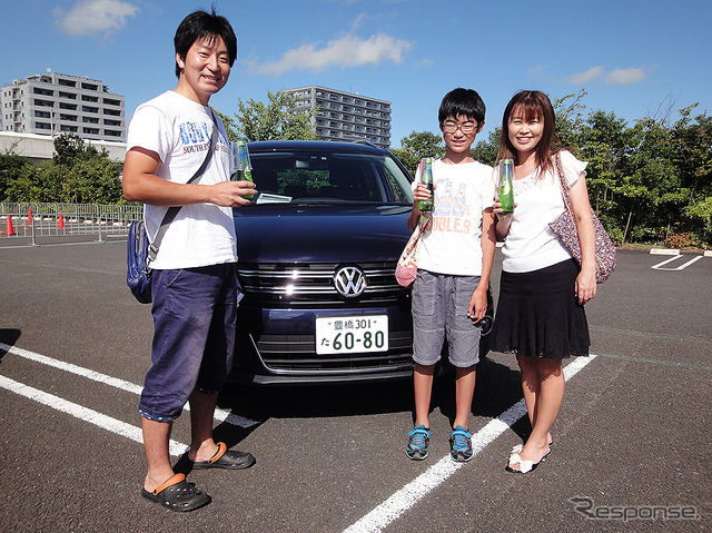 体験試乗キャンペーン「Try! Try! Try! Volkswagen」（宮城・イオンモール名取、9月3日のようす）