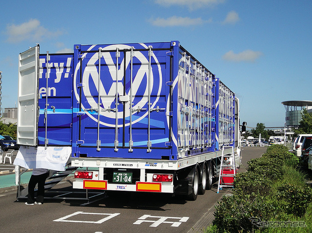 体験試乗キャンペーン「Try! Try! Try! Volkswagen」(宮城・イオンモール名取、9月3日のようす)