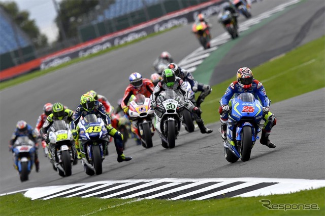 スズキ、MotoGP第12戦イギリスGPで優勝