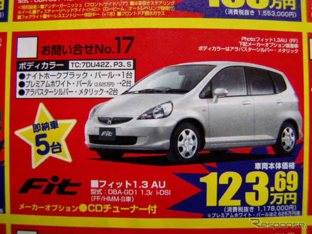 【新車値引き情報】欧米ブランドもあります…コンパクトカー各種