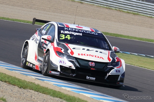 WTCC初挑戦の道上龍