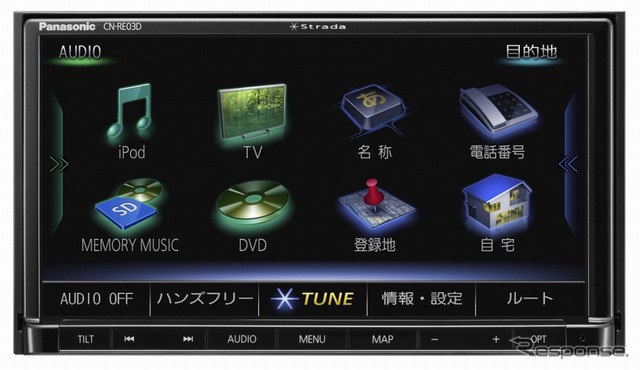 パナソニック ストラーダ CN-RE03D