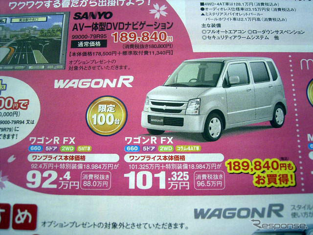 【新車値引き情報】ダウンサイジング…軽自動車